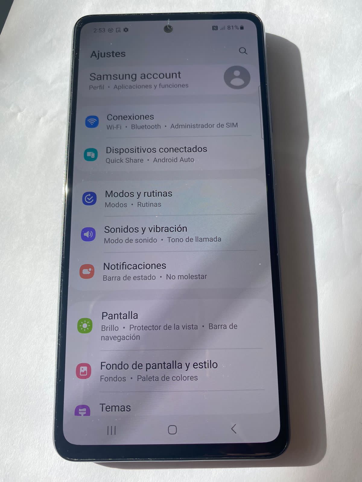 Celular Samsung A52s 128 GB - Imagen 3