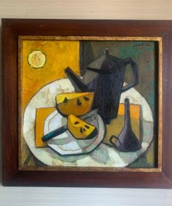 Cuadro óleo sobre madera JIbarraToro