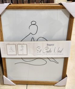 Par cuadros siluetas