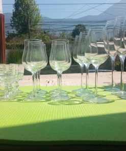 Set vasos y copas 27 unidades total