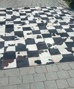 Alfombra vaca 100% cuero