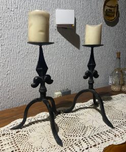 Candelabros de fierro forjado