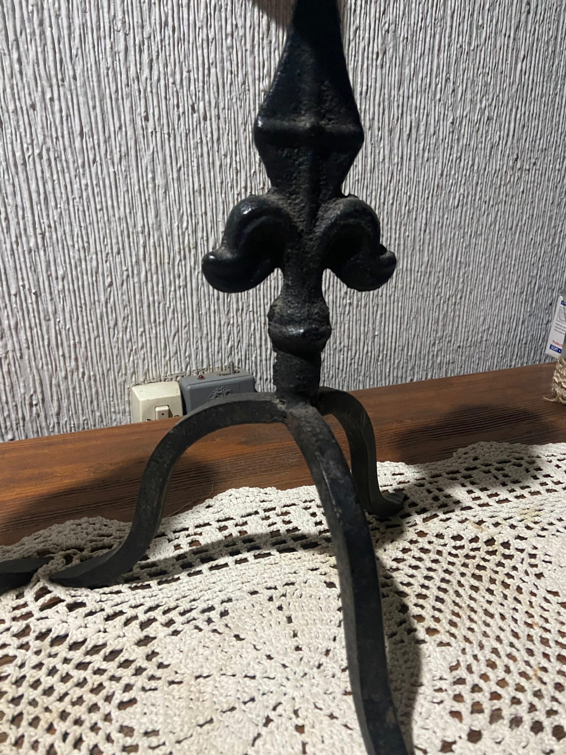 Candelabros de fierro forjado - Imagen 2