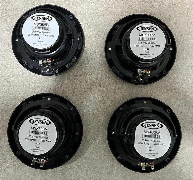 Parlantes altavoz Coaxial Impermeables - Imagen 4