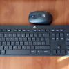 Teclado y mouse inalámbricos marca HP