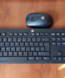 Teclado y mouse inalámbricos marca HP