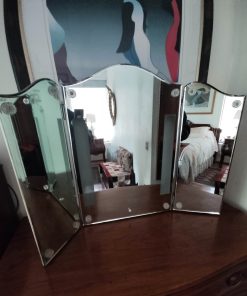 Espejo biselado tocador 3 piezas retroiluminado