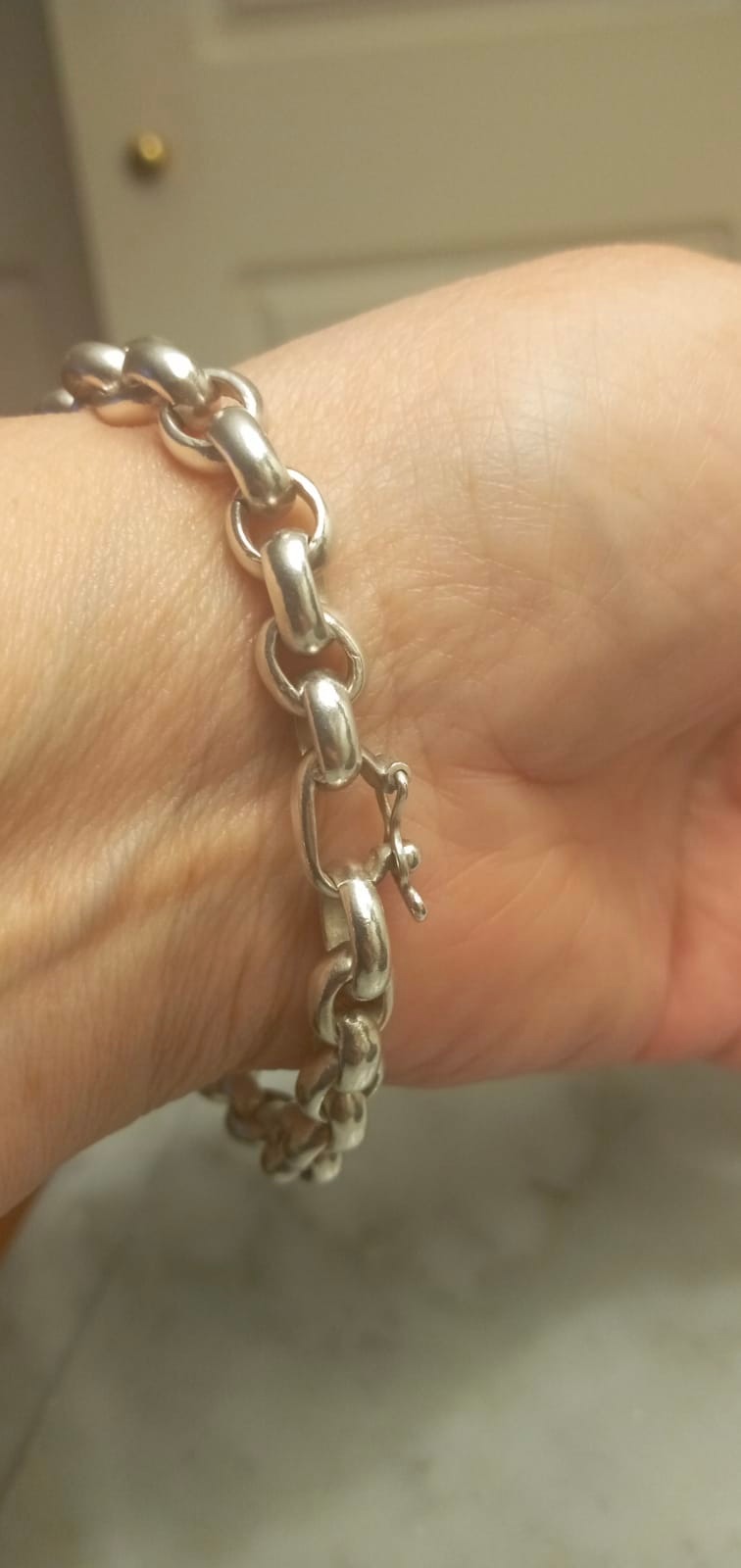 Pulsera plata 950 maciza