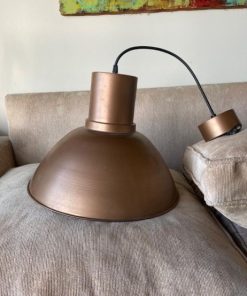 Lámpara color cobre