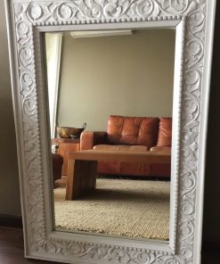 Espejo marco madera tallado