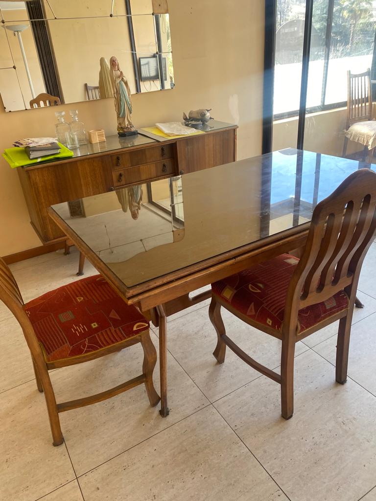 Mesa comedor extensible madera nativa - Imagen 3