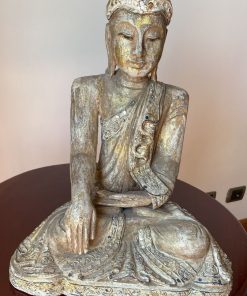 Buda de madera Himalaya