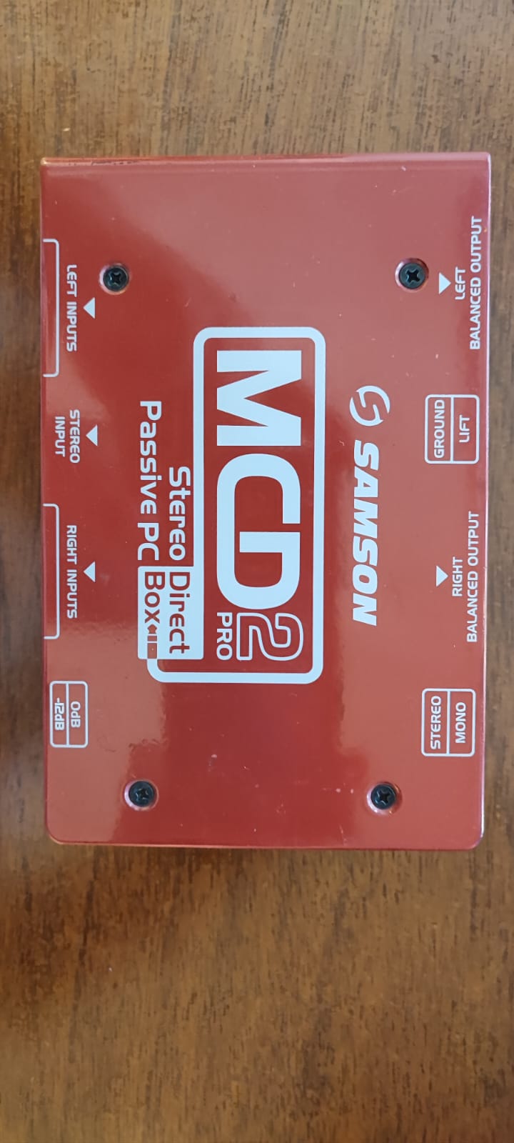 Caja directa estéreo Samson MCD2PRO - Imagen 2
