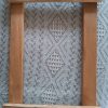 Marco de madera nativa para telar decorativo