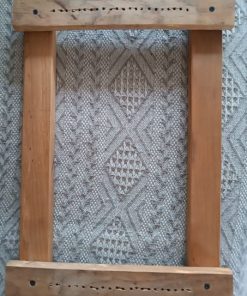 Marco de madera nativa para telar decorativo