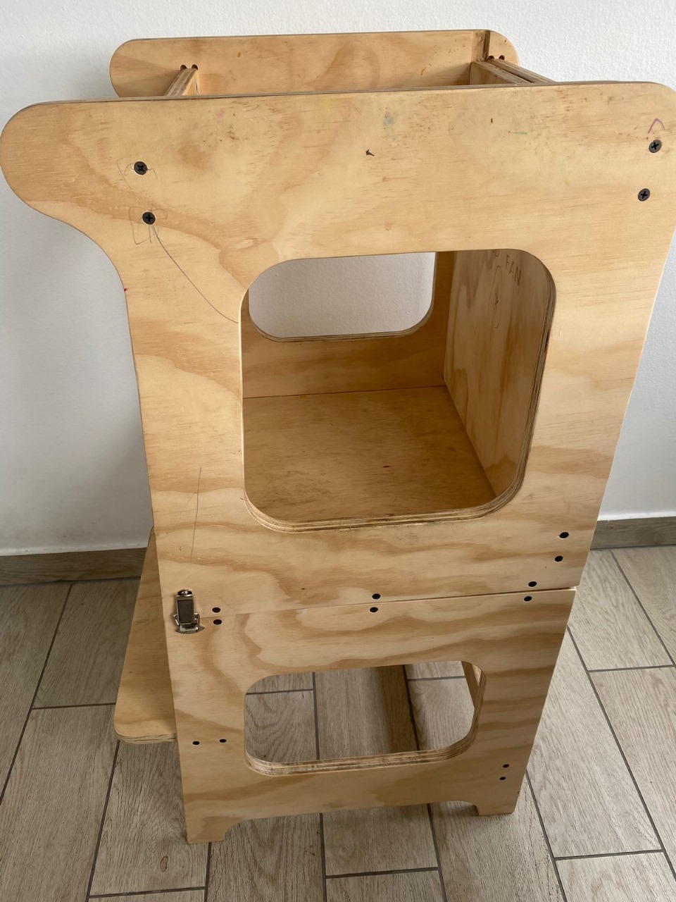 Torre de aprendizaje Montessori Wood Fan