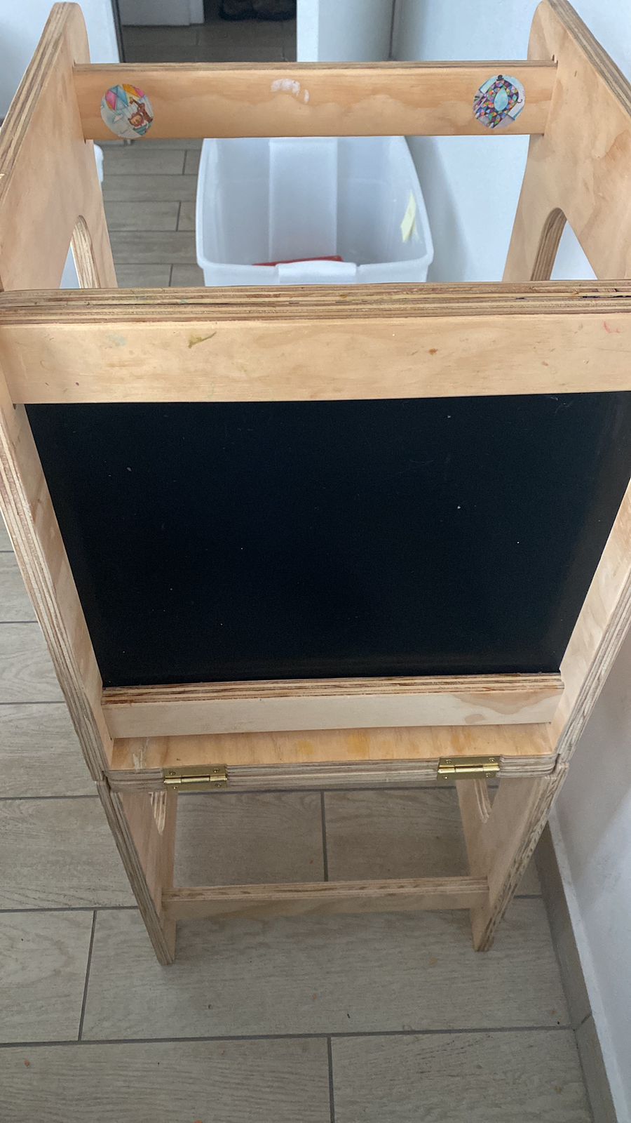 Torre de aprendizaje Montessori Wood Fan - Imagen 3