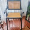 Sitial madera rattan