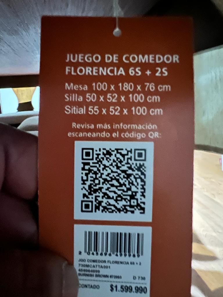 Juego comedor Florencia - Imagen 3