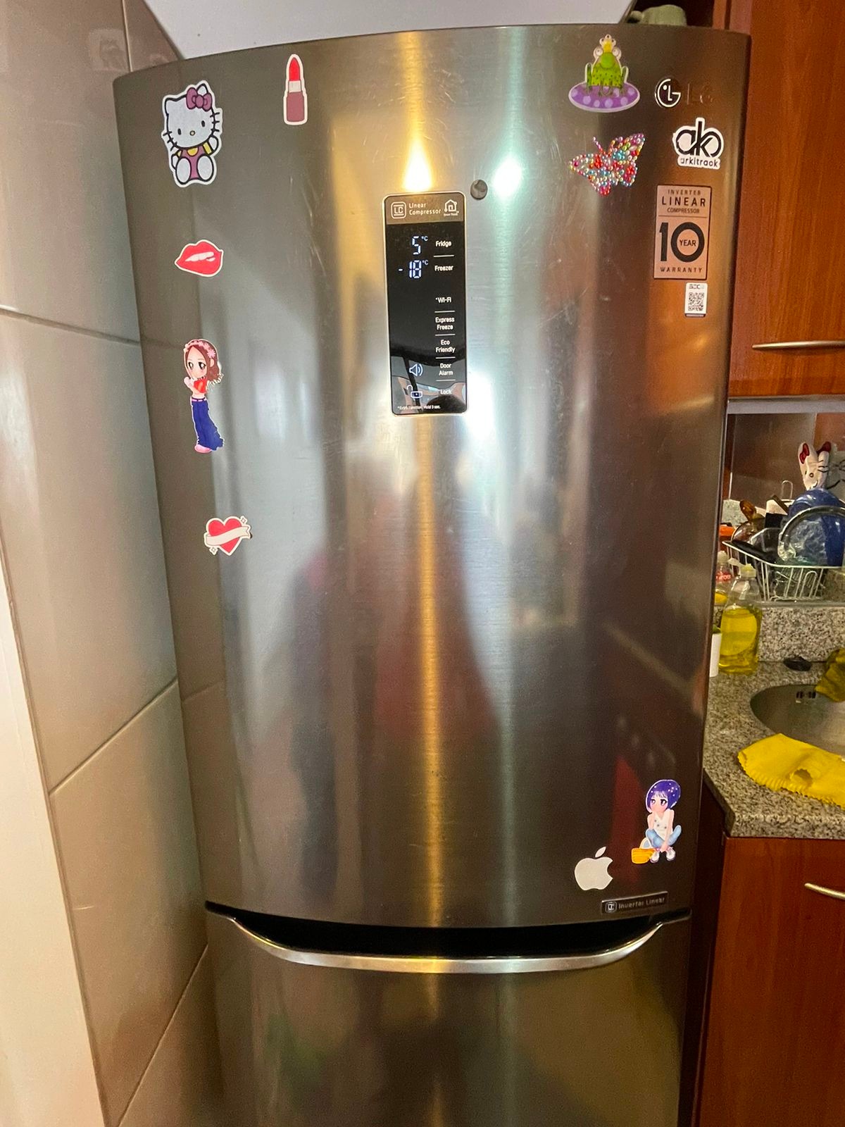 Refrigerador LG 341 litros