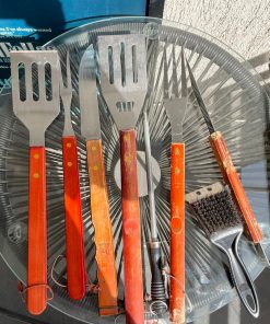 Set cubiertos asado 8 piezas