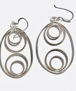 Aros colgante de Plata