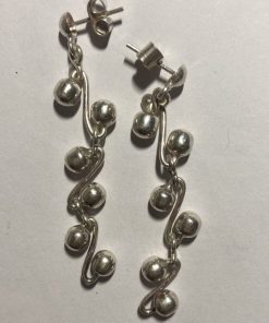 Aros de plata peruanos