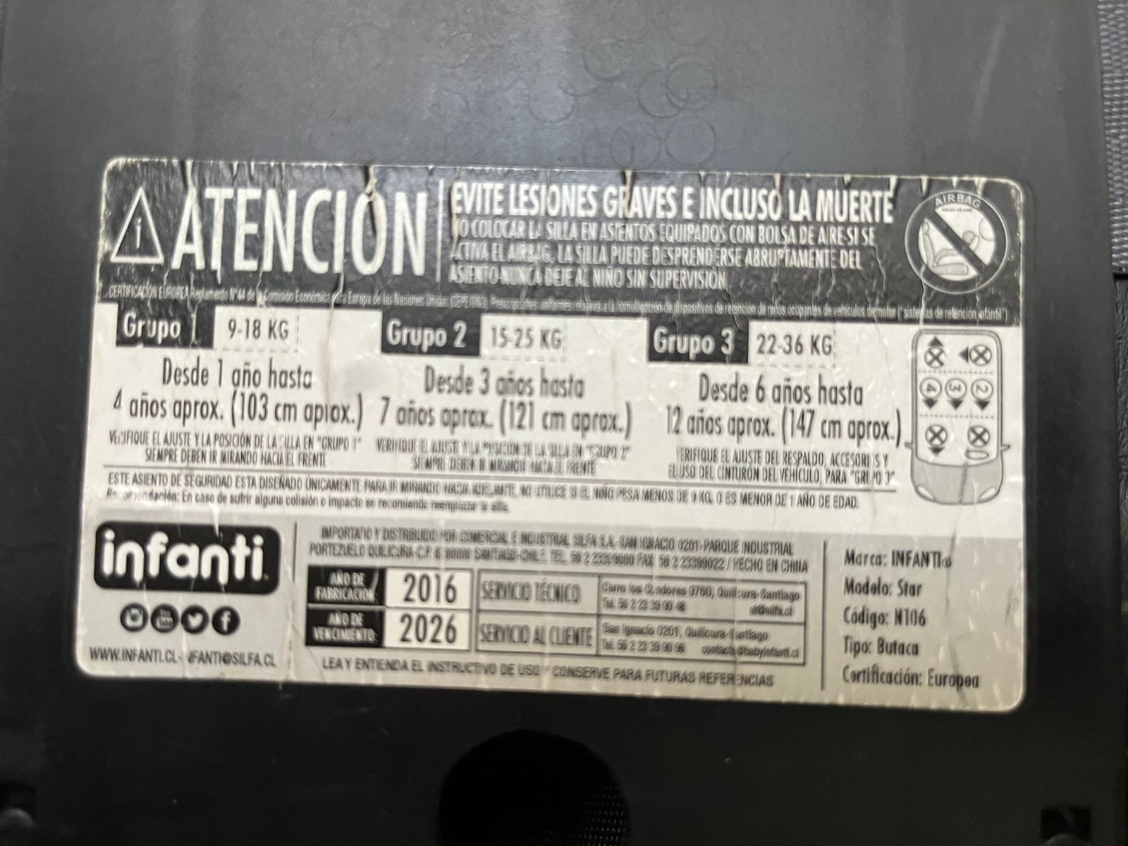 Silla auto isofix Safety - Imagen 4