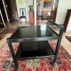 Mesa bar madera color negro