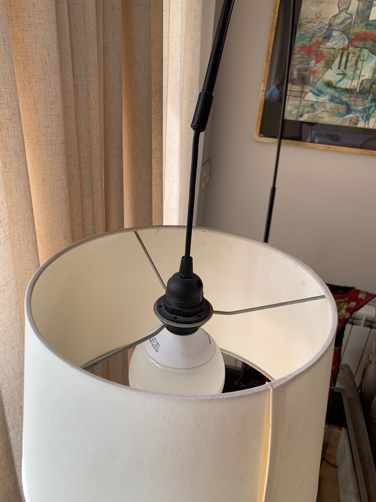 Lámpara de pie curva - Imagen 6