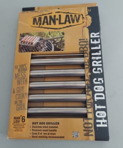 Asador de salchichas Man Law