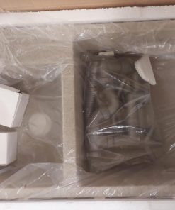 Lavaplatos doble gris terracota