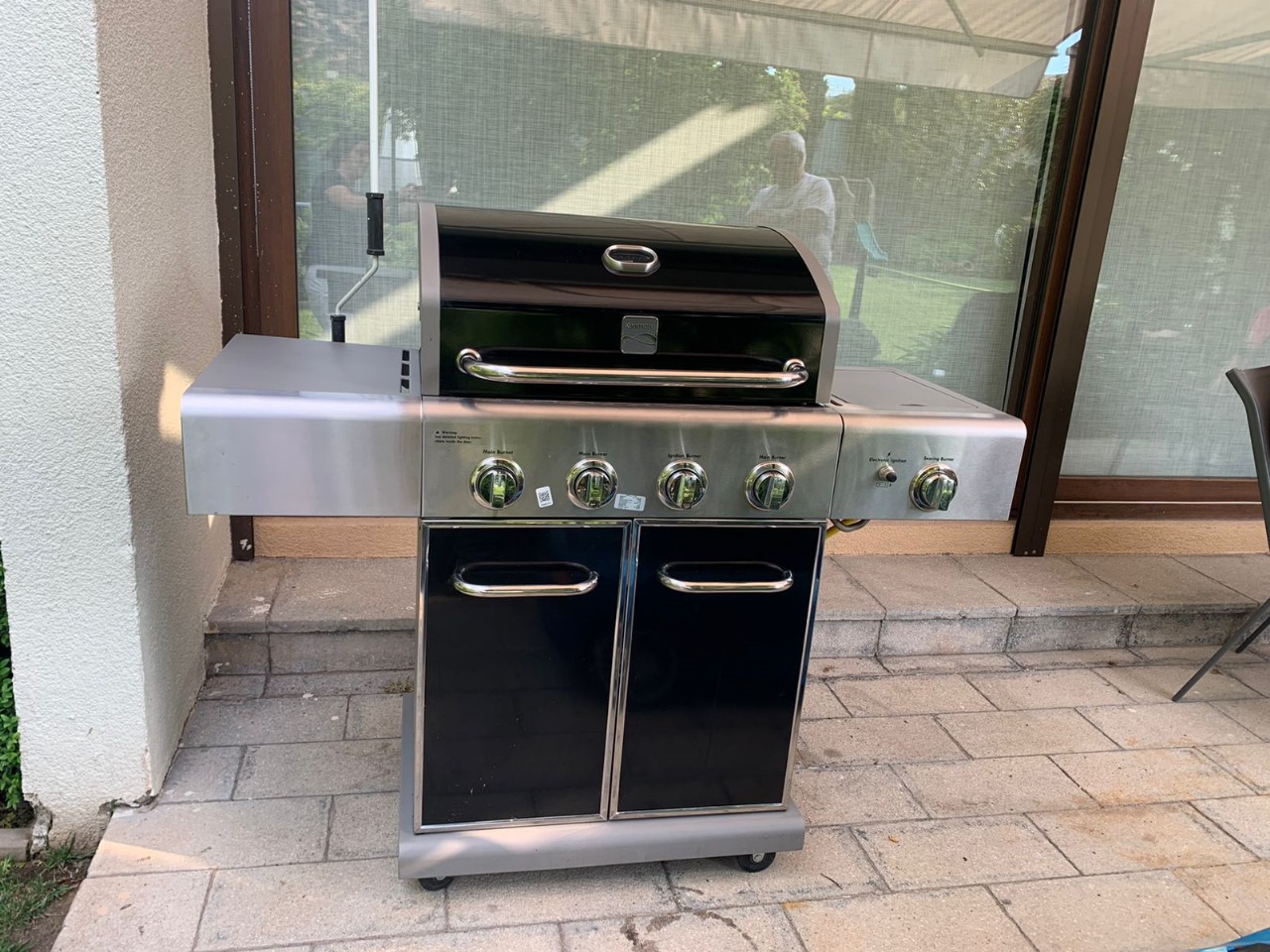 Parrilla a gas Kenmore