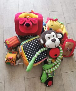 Set peluches estimulación temprana