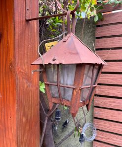 Faroles de fierro estilo colonial