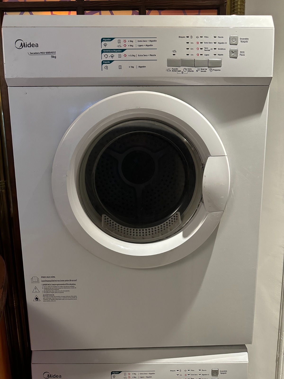 Secadora Midea 9 kilos - Imagen 2