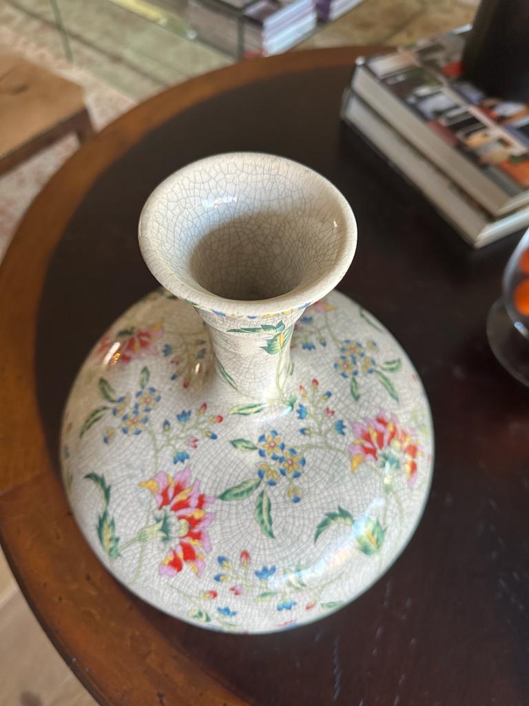 Botellón floral craquelado - Imagen 2