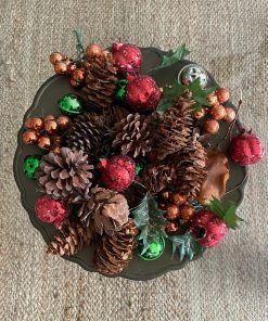 Centro de mesa navideño