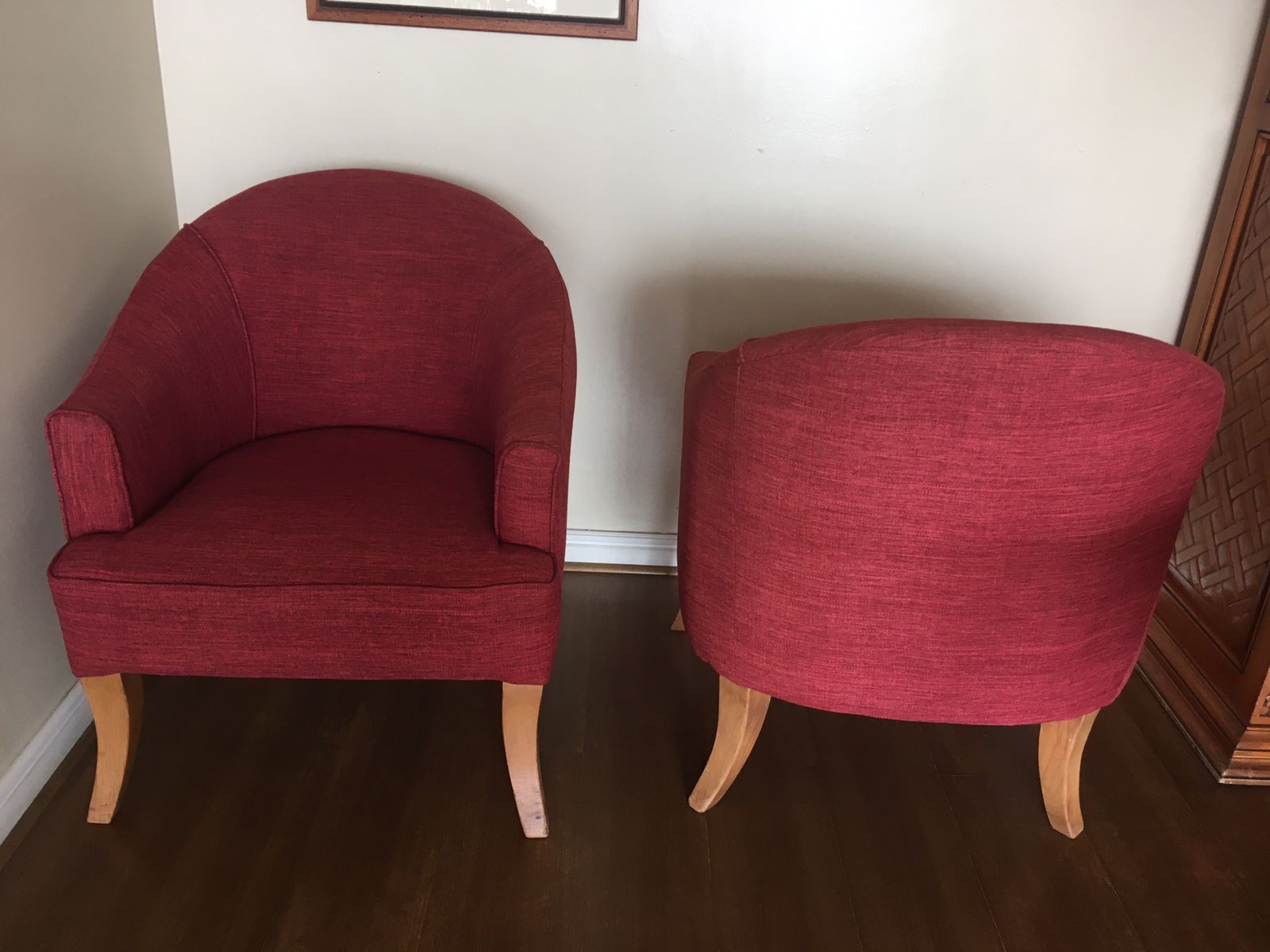 Poltronas tapiz rojo - Imagen 2