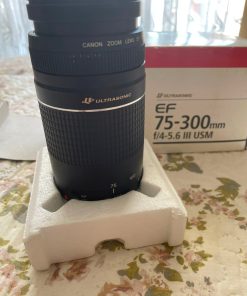 Lente Canon EF 75-300 mm