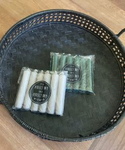 Bandeja redonda Rattan