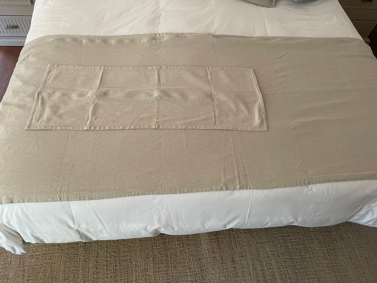 Piecera King + funda cojín