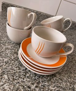 Juego de té 4 puestos