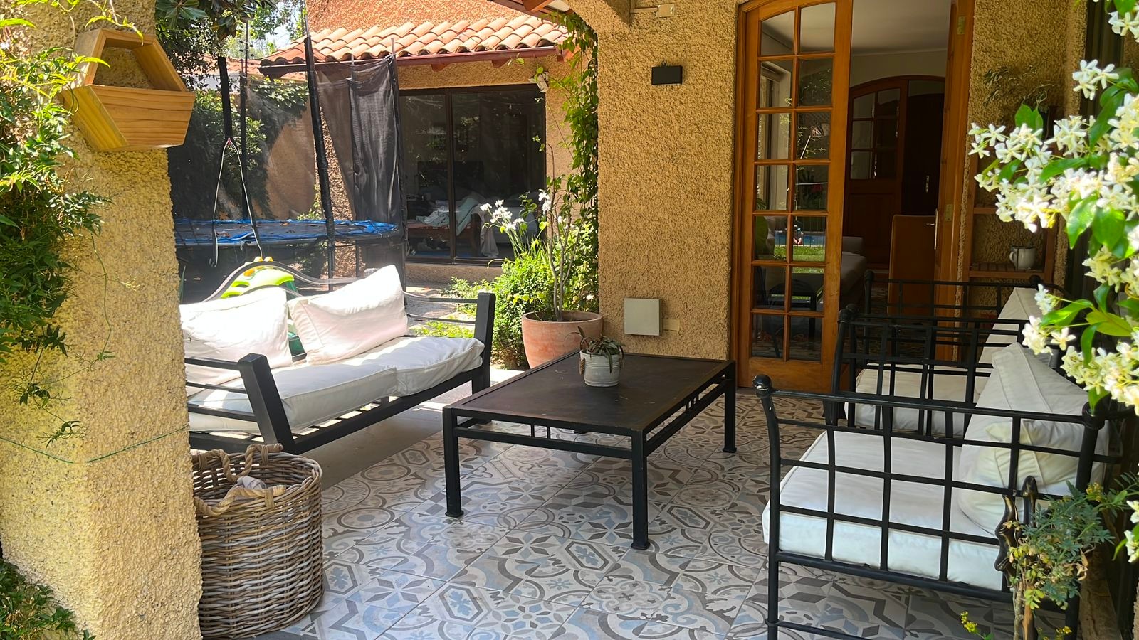 Living terraza fierro