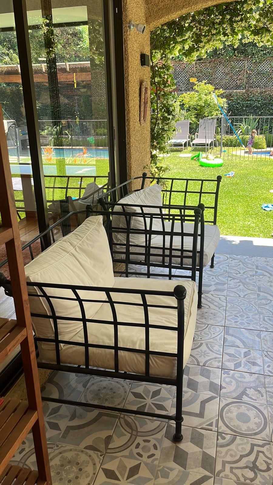 Living terraza fierro - Imagen 7