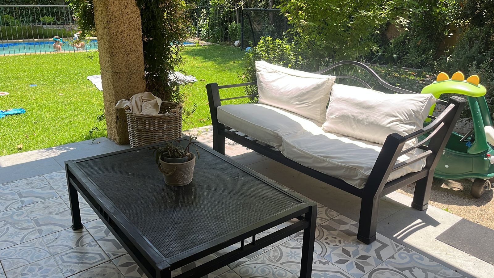 Living terraza fierro - Imagen 4