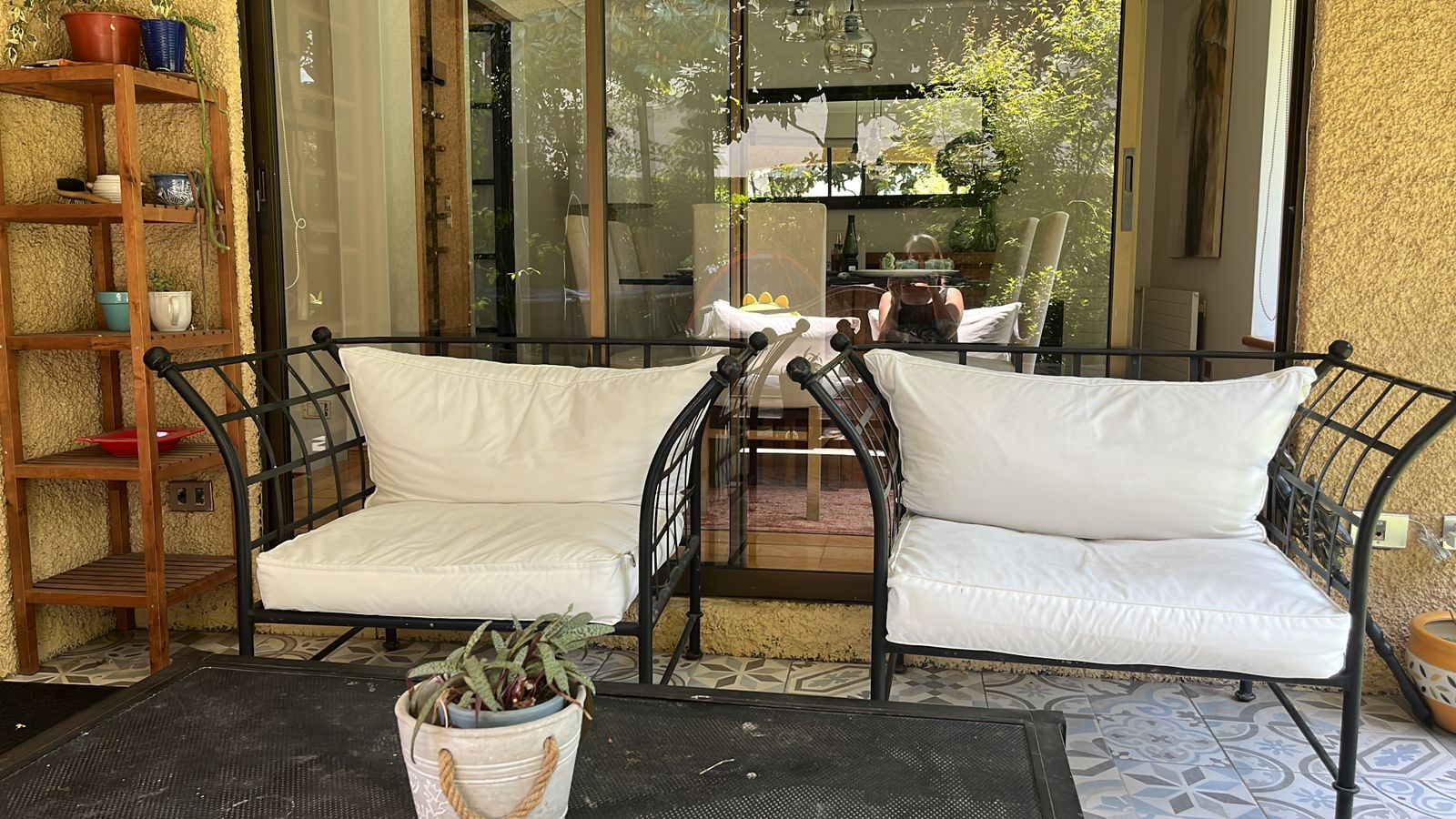 Living terraza fierro - Imagen 2