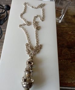 Cadena + colgante de plata