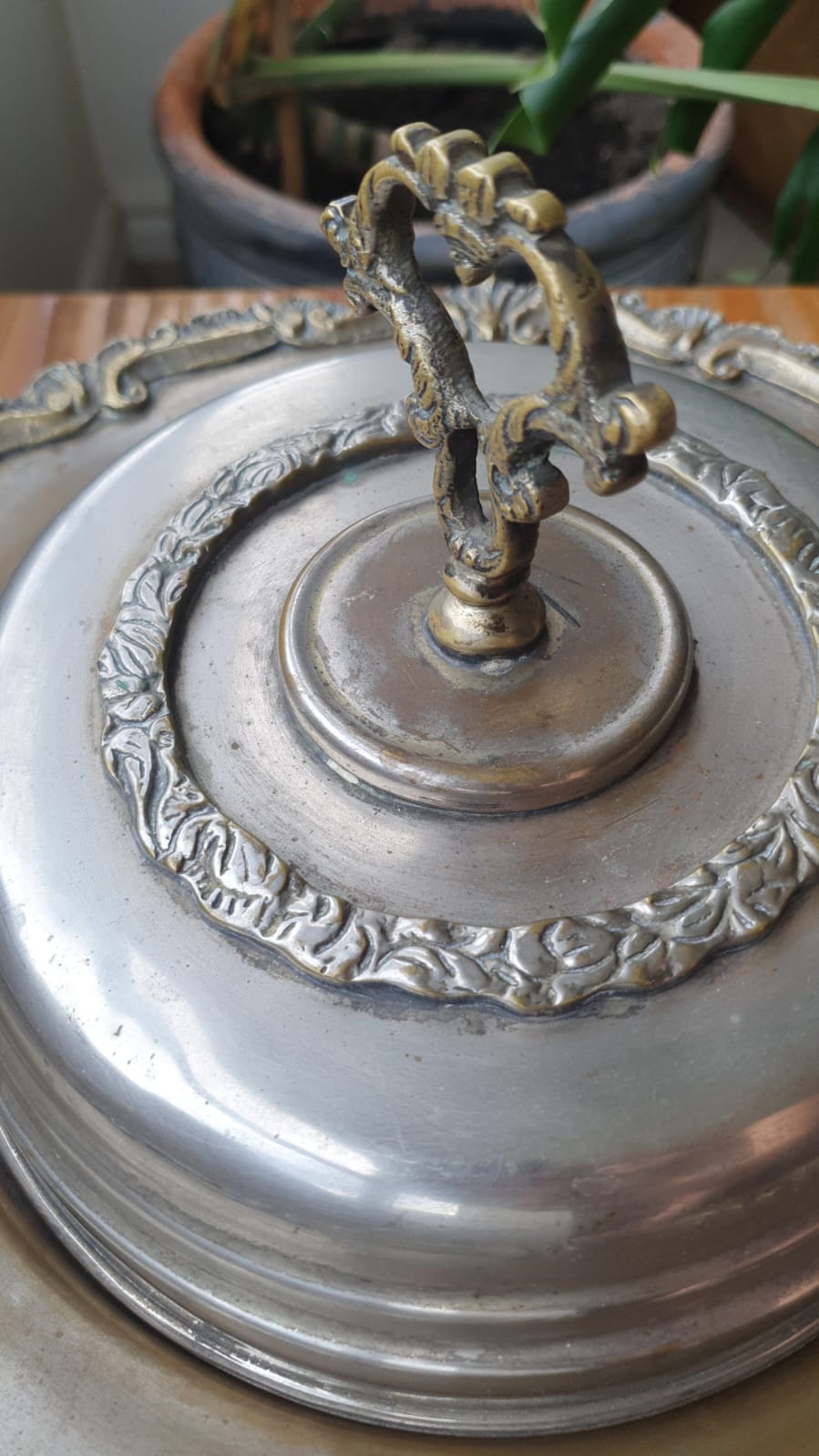 Sopera de plaque antigua - Imagen 4