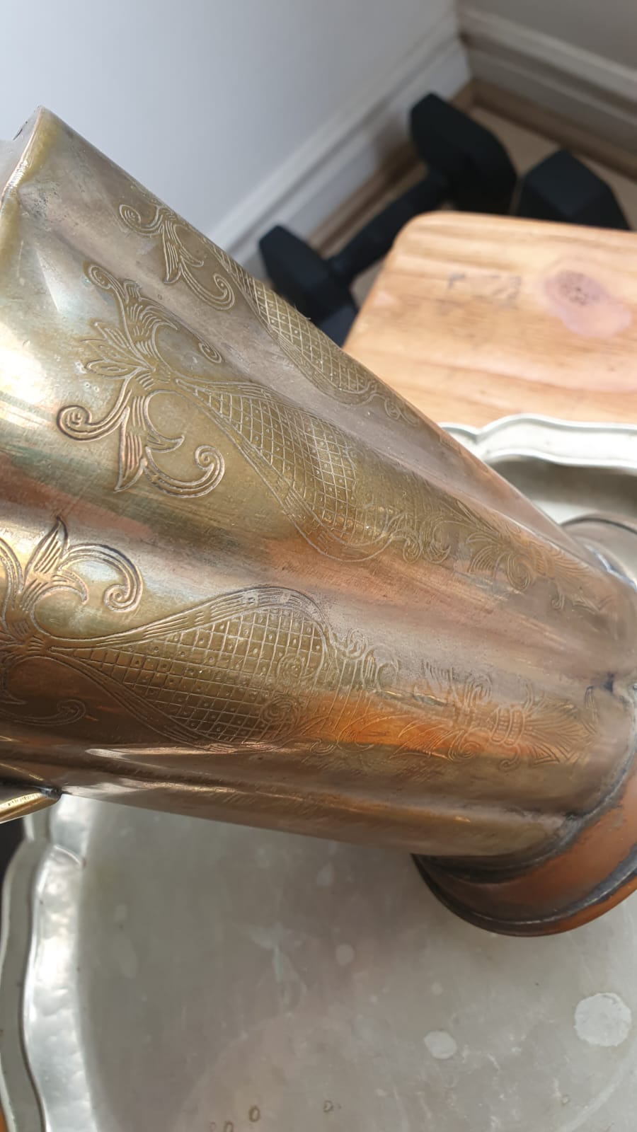 Sopera de plaque antigua - Imagen 2